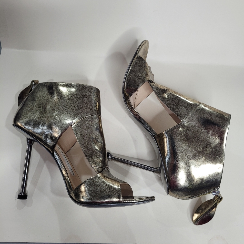 Camilla Skovgaard London Metallic Heels
